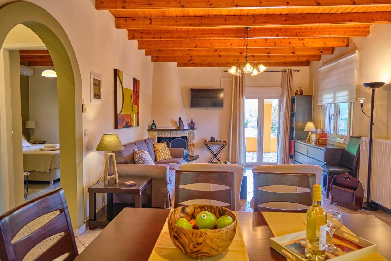 Drosia Beach House Almyros Corfu Almiros Beach Eksteriør bilde