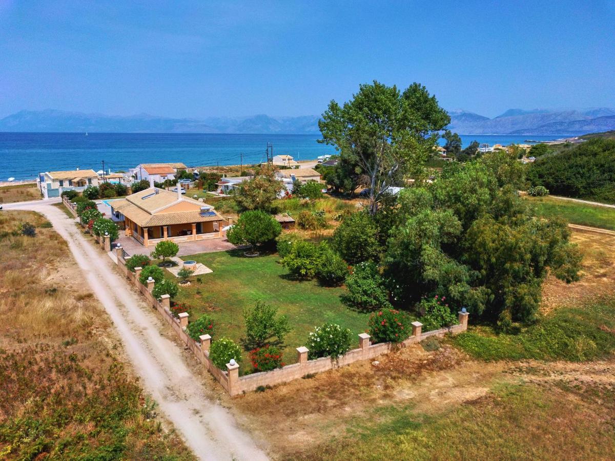 Drosia Beach House Almyros Corfu Almiros Beach Eksteriør bilde